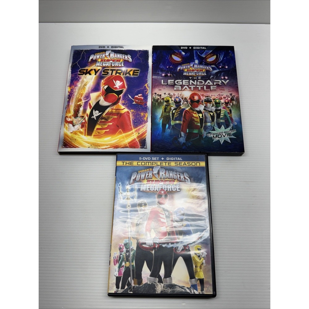 Power Rangers Super Megaforce: the Complete Season (DVD) + Sky Strike & More